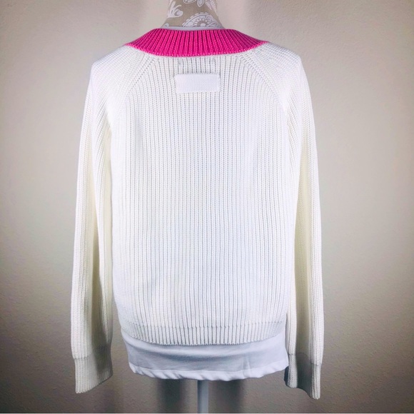 525 America 100% Cotton Ribbed Sweater Medium EUC - Picture 8 of 8